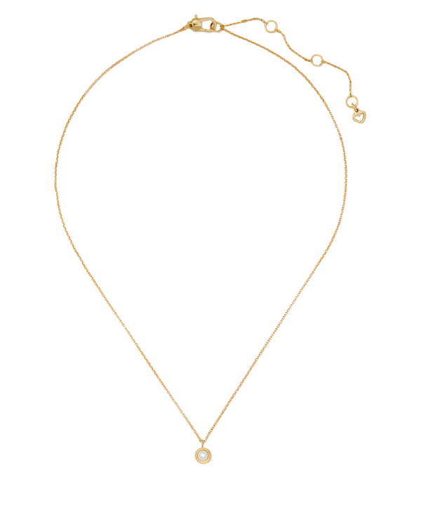 Kate Spade Set In Stone Mini Pendant Necklace