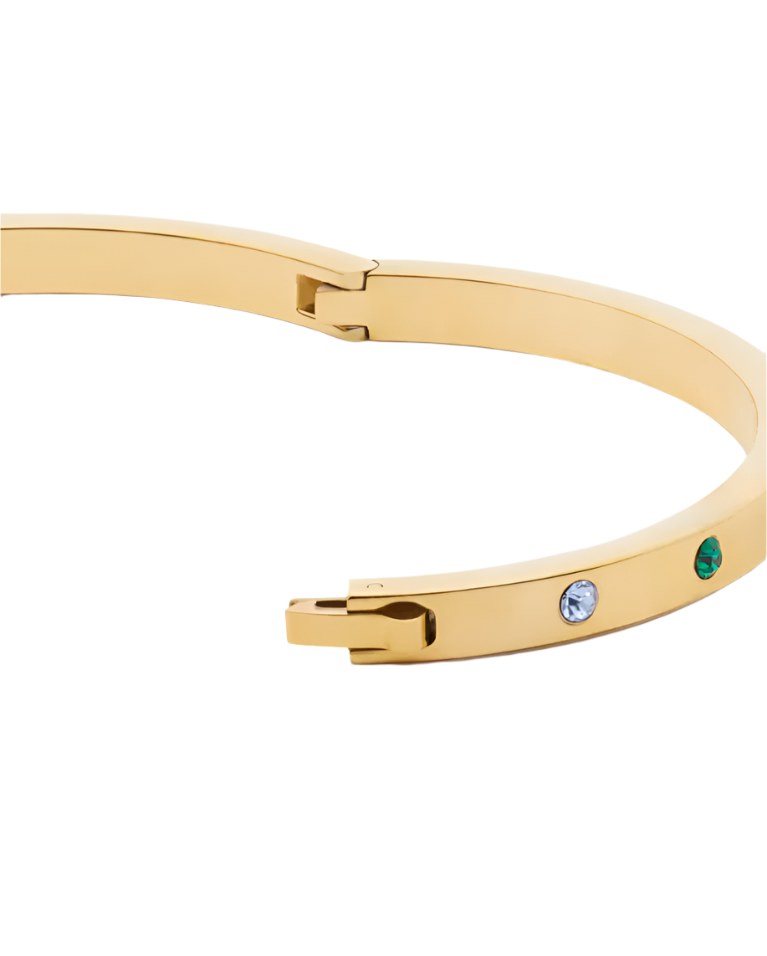 Kate Spade Set In Stone Hinged Bangle Bracelet