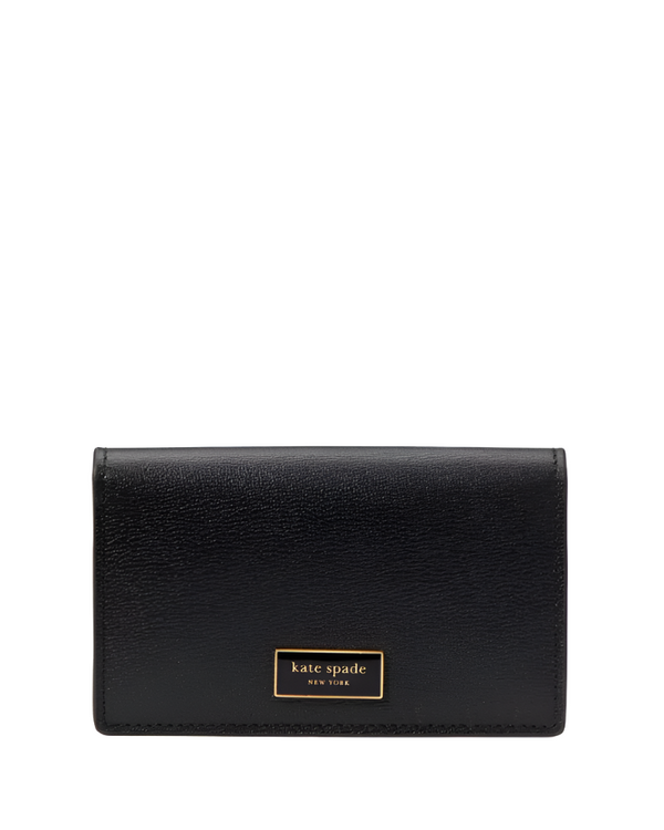 Kate Spade Katy Textured Leather Small Bifold Snap Wallet