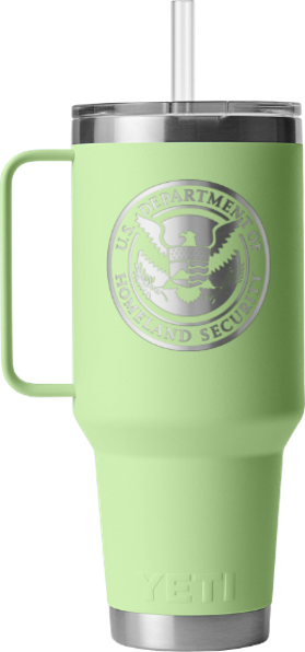 YETI DHS Logo 42 oz Straw Mug