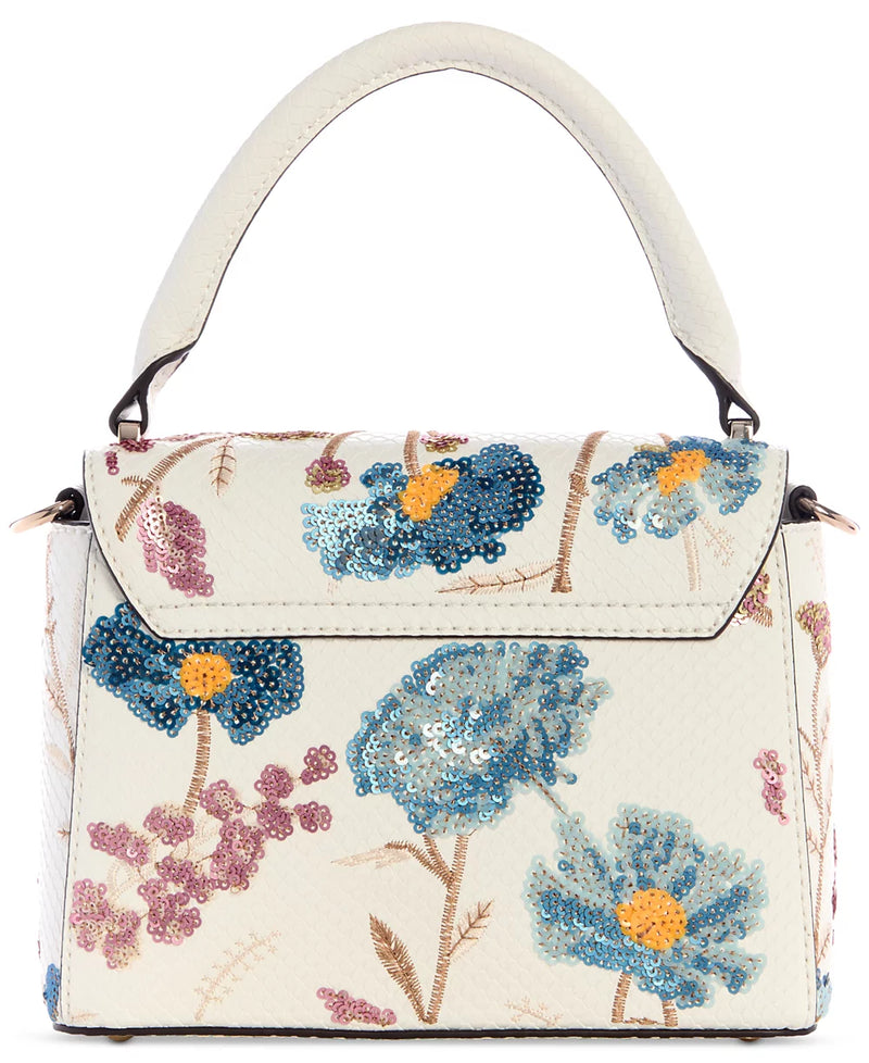 GUESS Zaria Top Handle Flap Crossbody Handbag