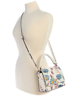 GUESS Zaria Top Handle Flap Crossbody Handbag