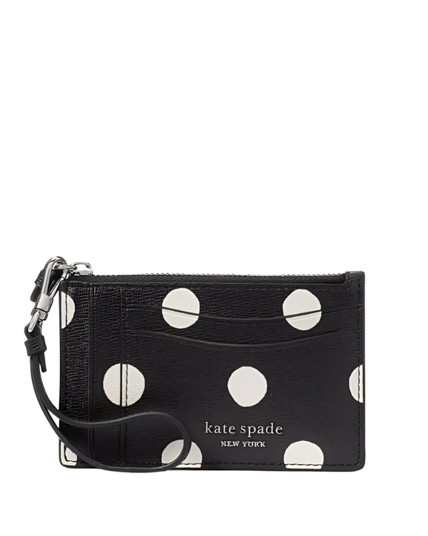 Kate Spade Morgan Sunshine Dot Coin Card Case Wristlet