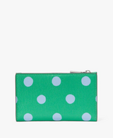 Kate Spade Morgan Sunshine Dot Small Slim Bifold Wallet