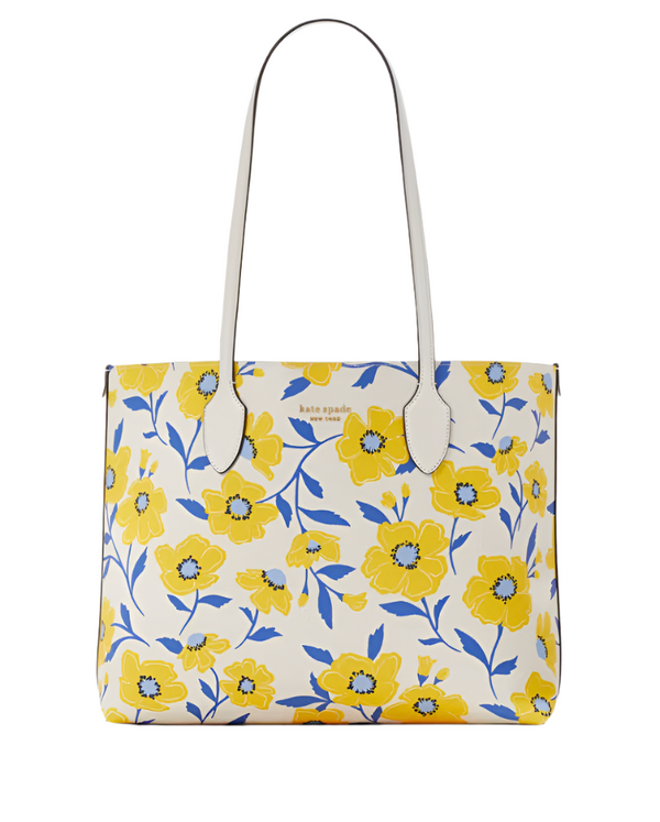 Kate Spade Bleecker Sunshine Floral Large Tote Handbag