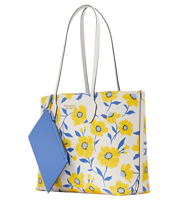 Kate Spade Bleecker Sunshine Floral Large Tote Handbag