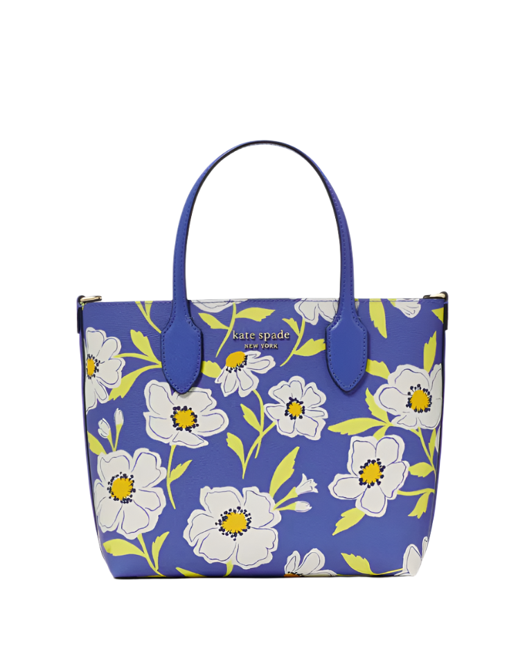 Kate spade blue tote bag sales