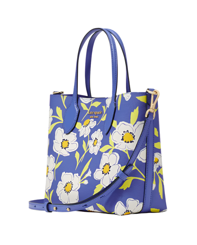 Kate spade blue floral purse on sale