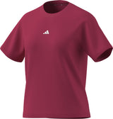 adidas Womens Essentials Small Logo Cotton Short Sleeve T-Shirt