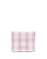 Kate Spade Morgan Gingham Field Small Bifold Wallet