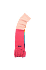 Kurt Geiger Fuzzy Striped Long Scarf