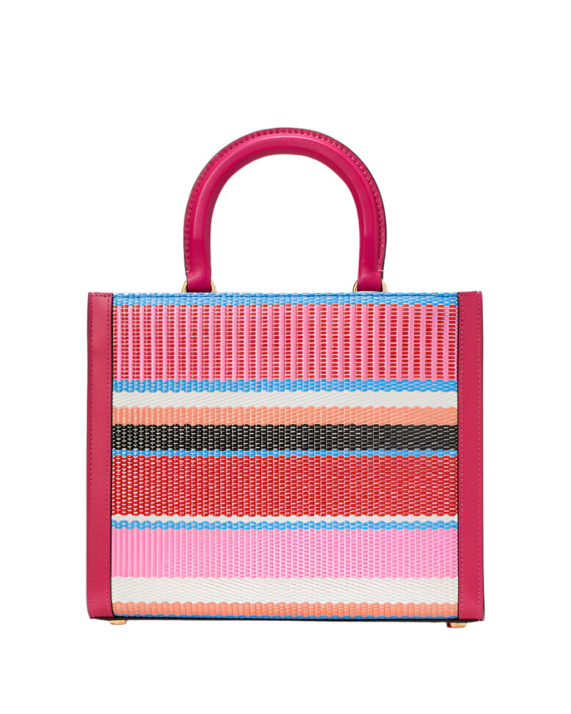【Kate Spade New York】On Purpose Straw Small Tote Bag Kate Spade Manhattan Striped Small Tote Handbag – ShopCGX