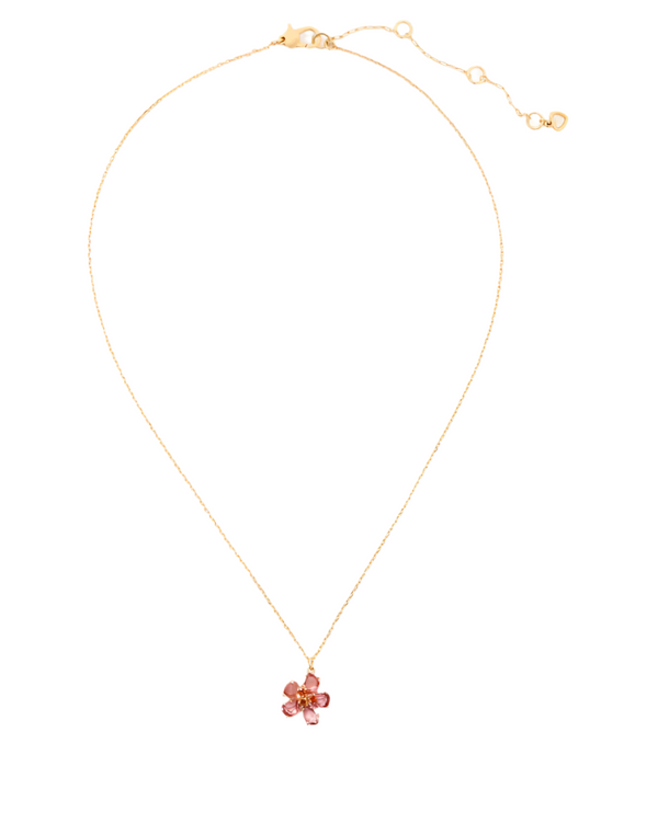 Kate Spade Paradise Flower Mini Pendant Necklace