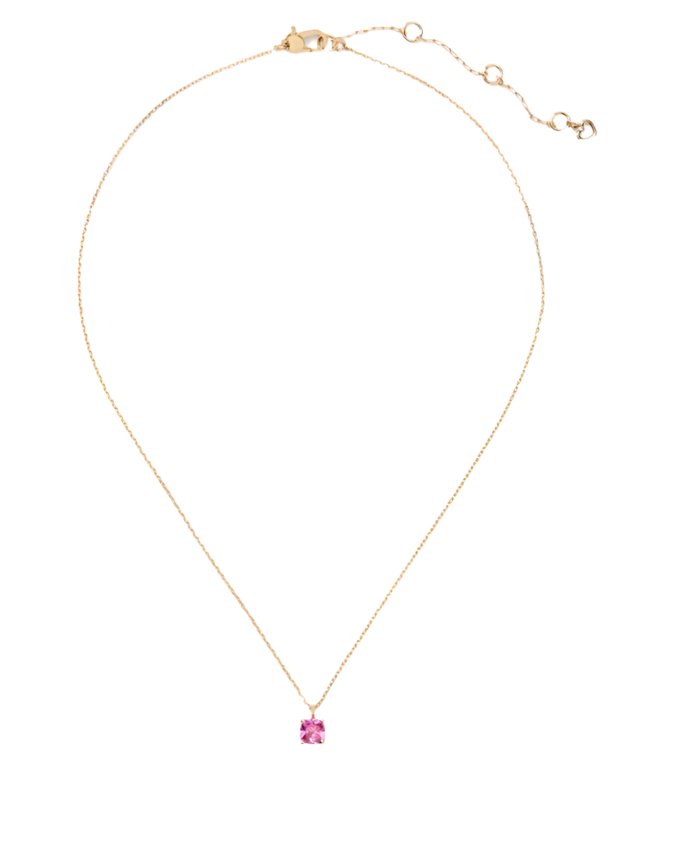 Kate Spade Little Luxuries 6mm Square Pendant Necklace