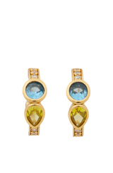 Kate Spade Bubbly Bezel Huggies Earrings