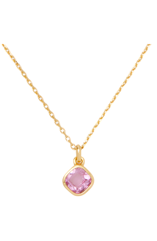 Kate Spade Bubbly Bezel Mini Pendant Necklace