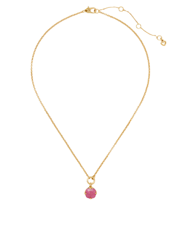 Kate Spade Pop of Joy Spade Flower Pendant Necklace