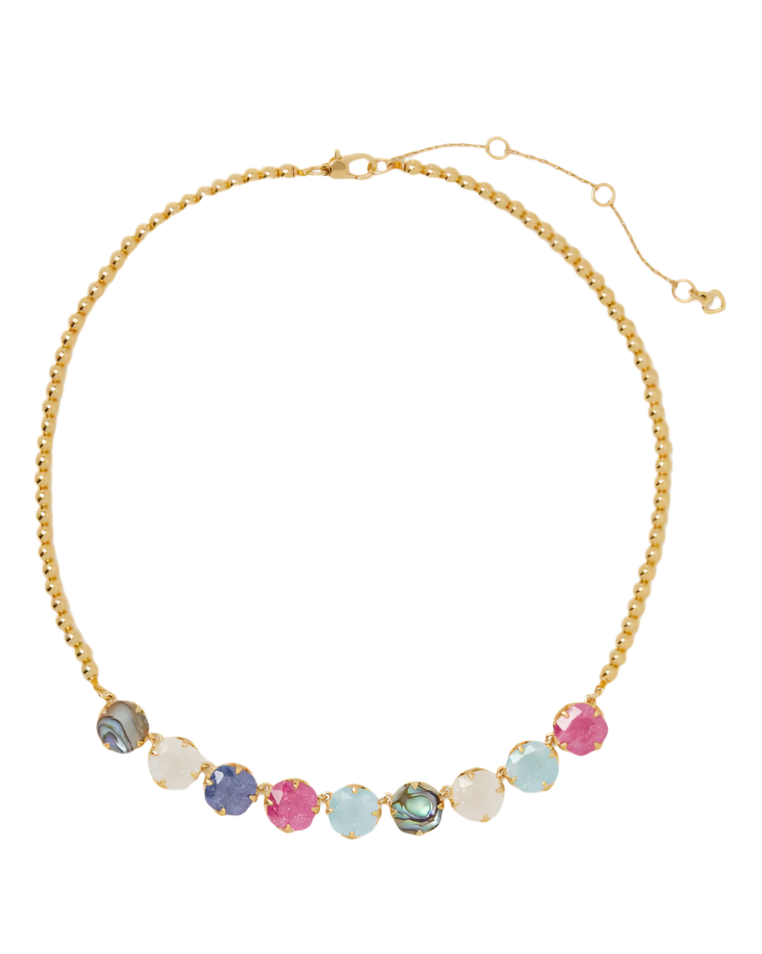 Kate Spade Pop of Joy Spade Flower Necklace