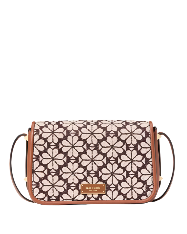 Kate Spade Spade Flower Jacquard Small Flap Crossbody Handbag ShopCGX
