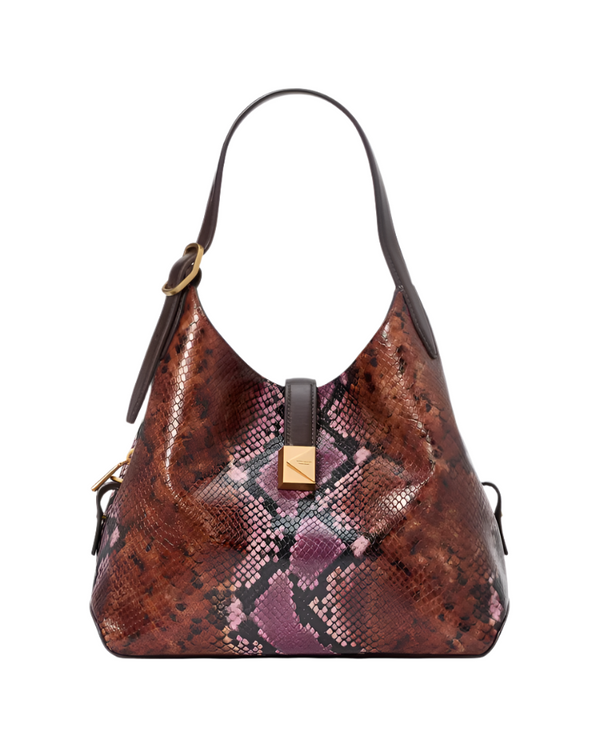 Kate Spade Deco Snake Embossed Crossbody Tote Handbag