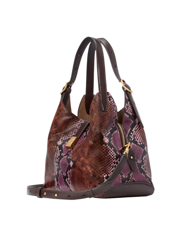 Kate Spade Deco Snake Embossed Crossbody Tote Handbag