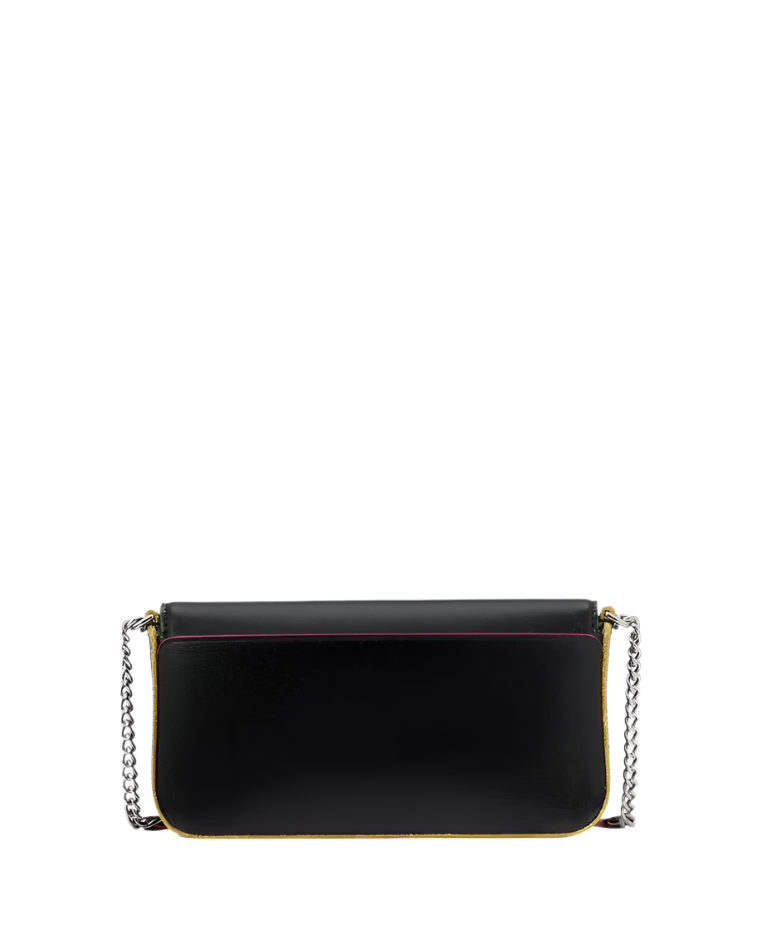 Kate Spade Devin Glitter Edge Flap Chain Wallet