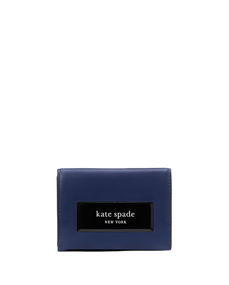 Kate Spade Label Card Case Trifold Wallet