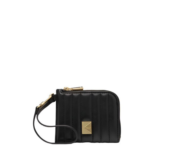 Kate Spade Deco Quilted Card Case Wristlet
