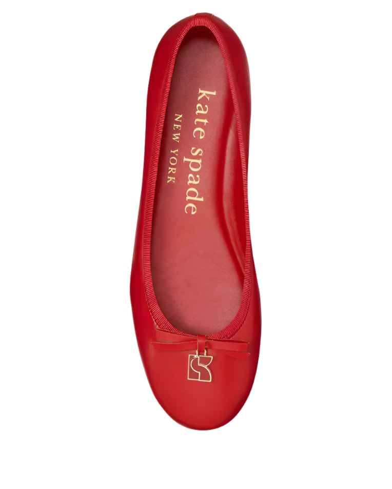 Kate Spade Womens Dakota Charm Ballet Flats