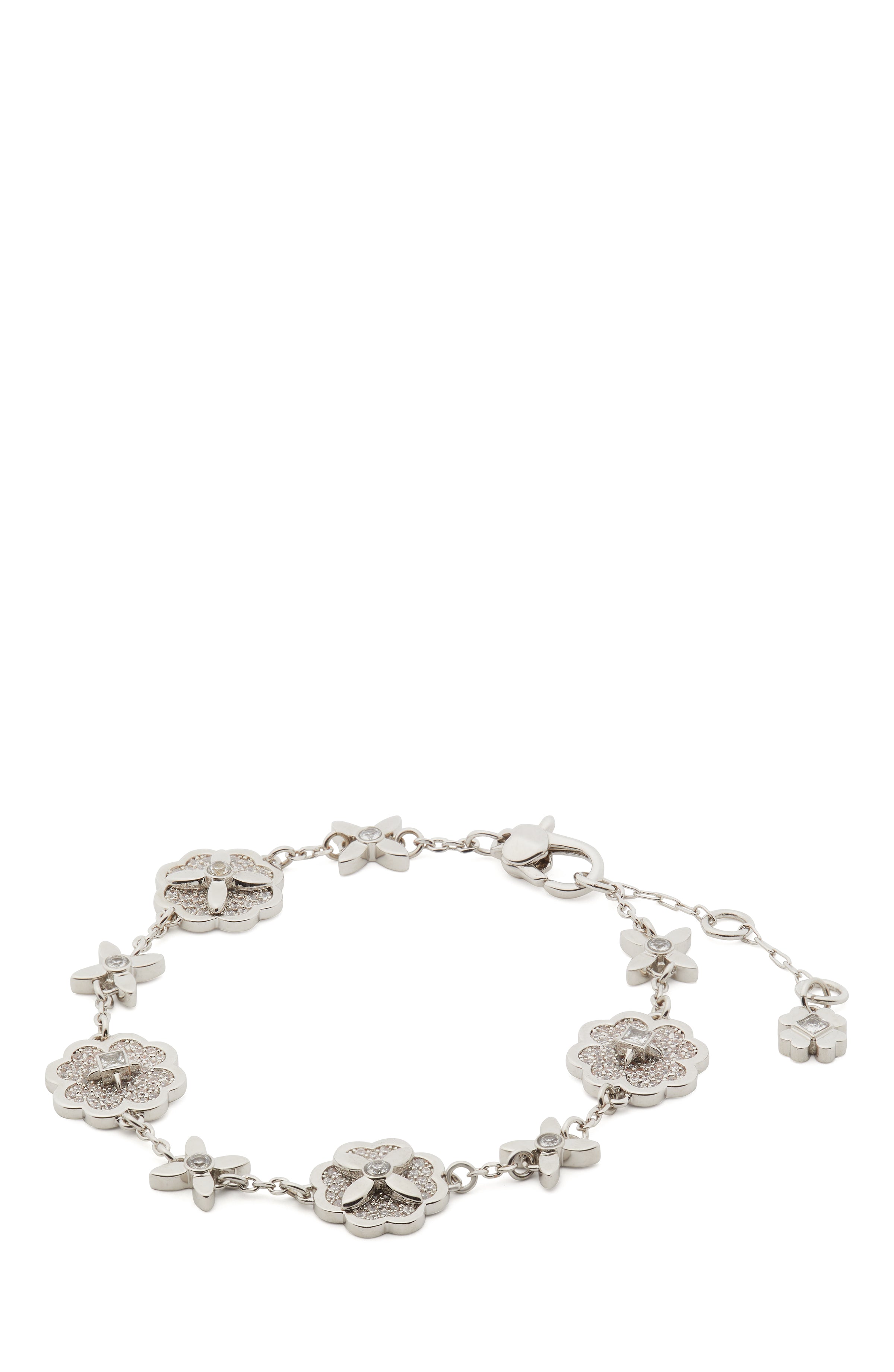 Kate Spade Heritage Bloom Silver Bracelet