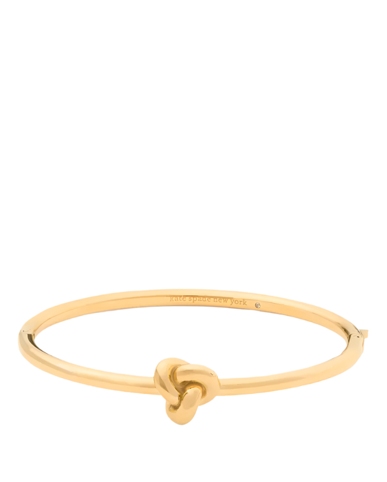 Kate Spade Double Knot Hinged Bangle Bracelet