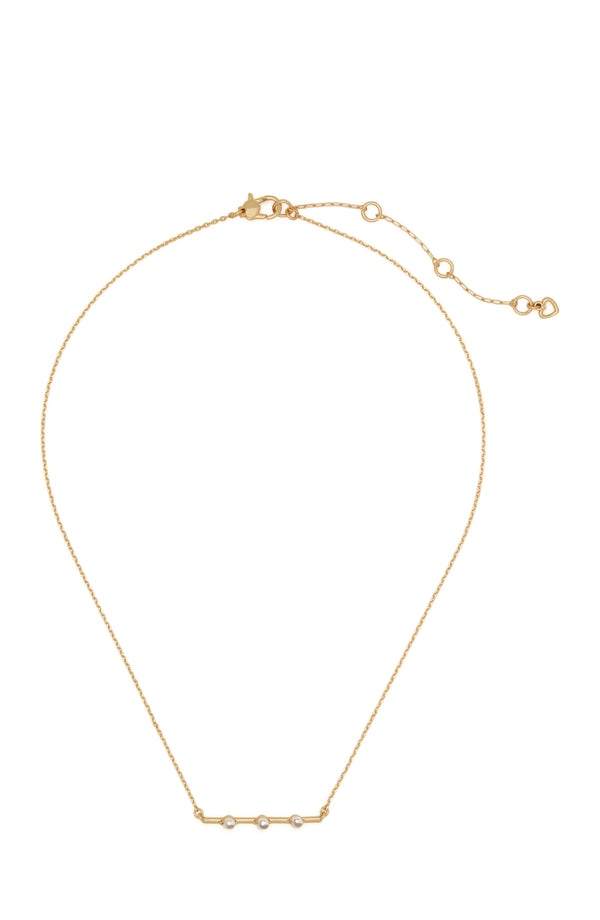 Kate Spade Hint of Shimmer Gold Pendant Necklace