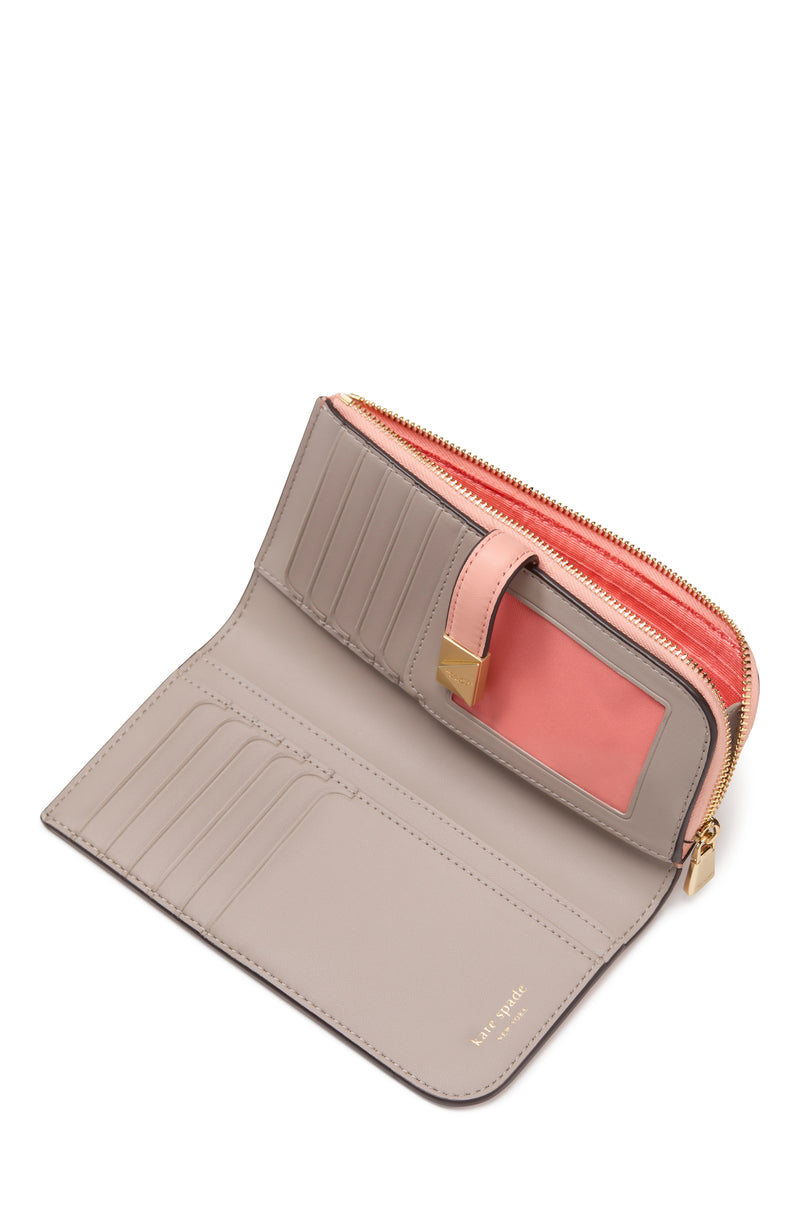 Kate Spade Deco Zip Slim Wallet