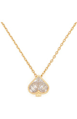 Kate Spade So Spade Mini Pendant Gold Necklace