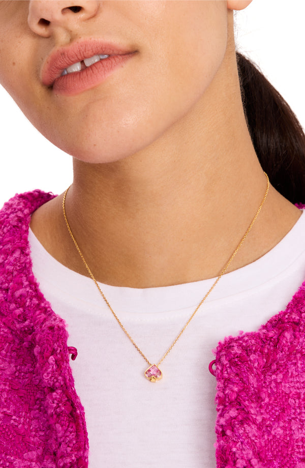 Kate Spade So Spade Gold Pendant Necklace