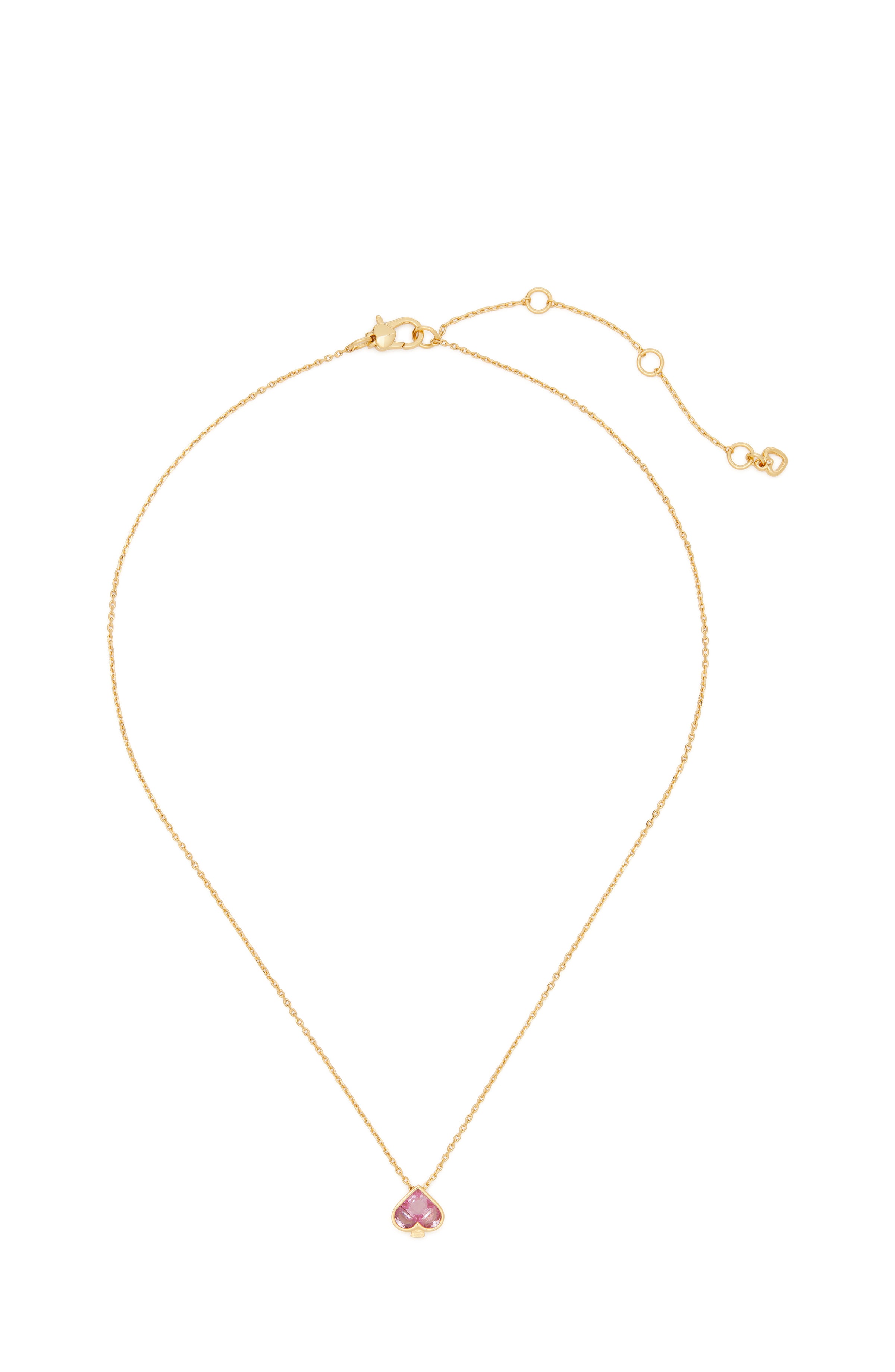 Kate Spade So Spade Gold Pendant Necklace