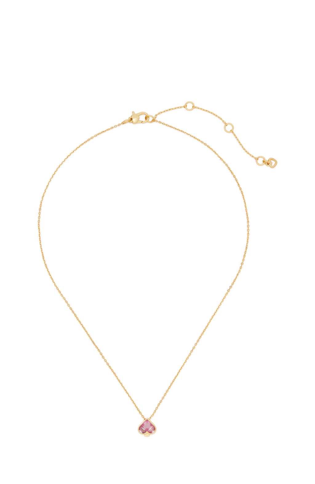 Kate Spade So Spade Gold Pendant Necklace – ShopCGX