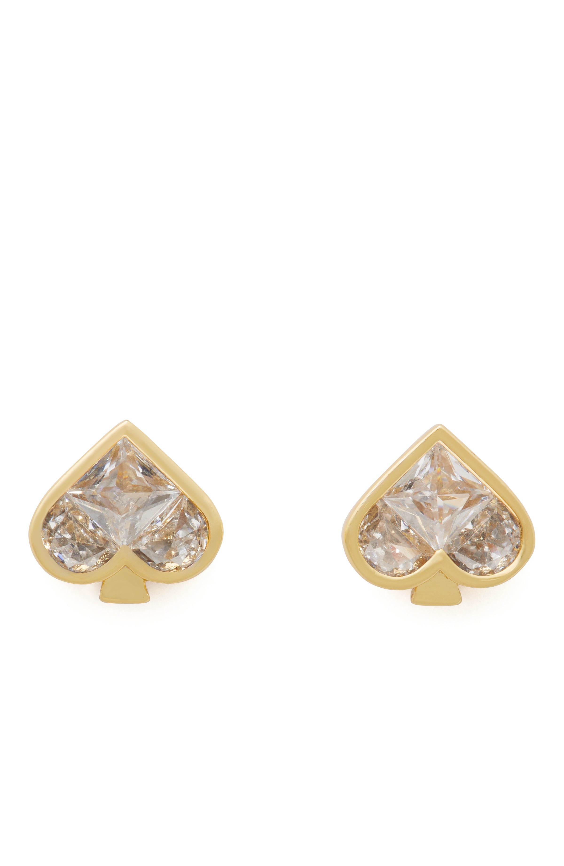 Kate Spade So Spade Gold Stud Earrings