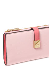 Kate Spade Deco Colorblocked Zip Slim Wallet