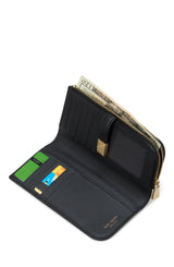 Kate Spade Deco Colorblocked Zip Slim Wallet