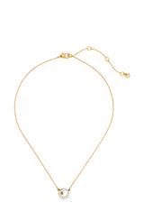 Kate Spade Set In Stone Interlink Pendant Necklace - Two-Toned