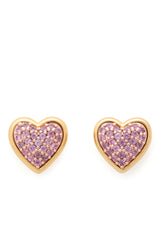 Kate Spade With All My Heart Pave Stud Earrings