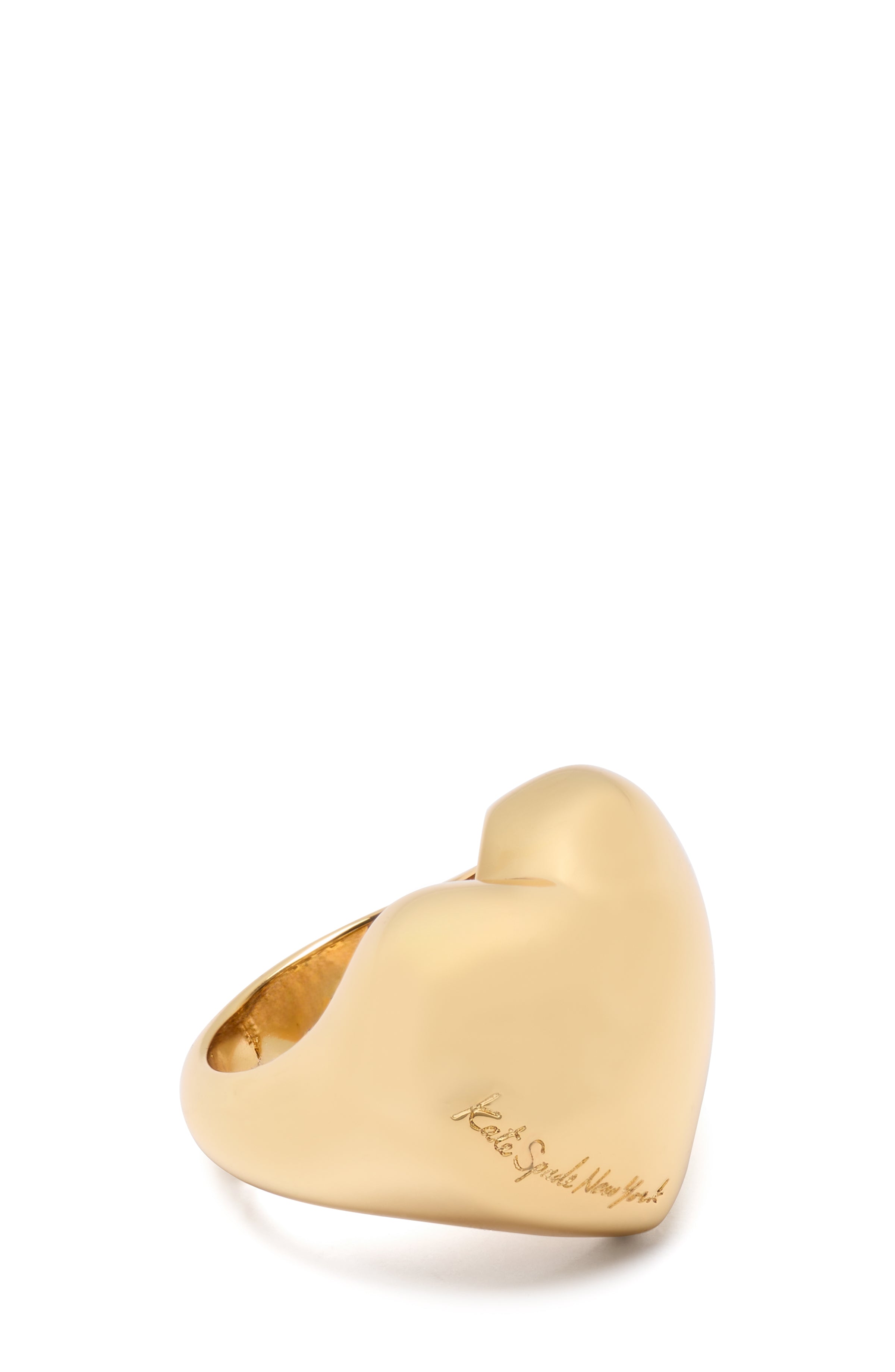 Kate Spade Heart You Statement Ring - Gold-Toned