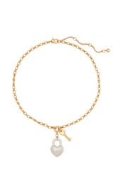 Kate Spade Heart You Statement Pendant Necklace - Two-Toned