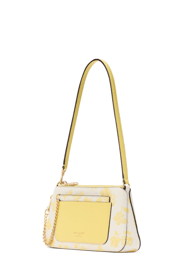 Kate Spade Ava Spring Pansies Pochette