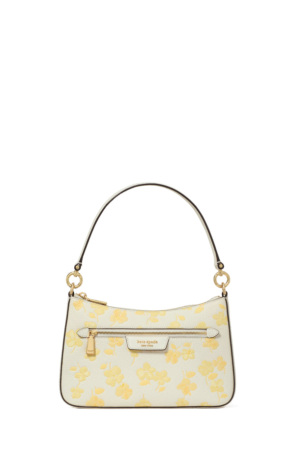 Kate Spade Hudson Spring Pansies Convertible Crossbody Handbag