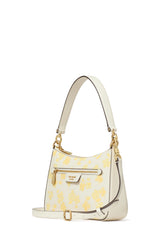 Kate Spade Hudson Spring Pansies Convertible Crossbody Handbag