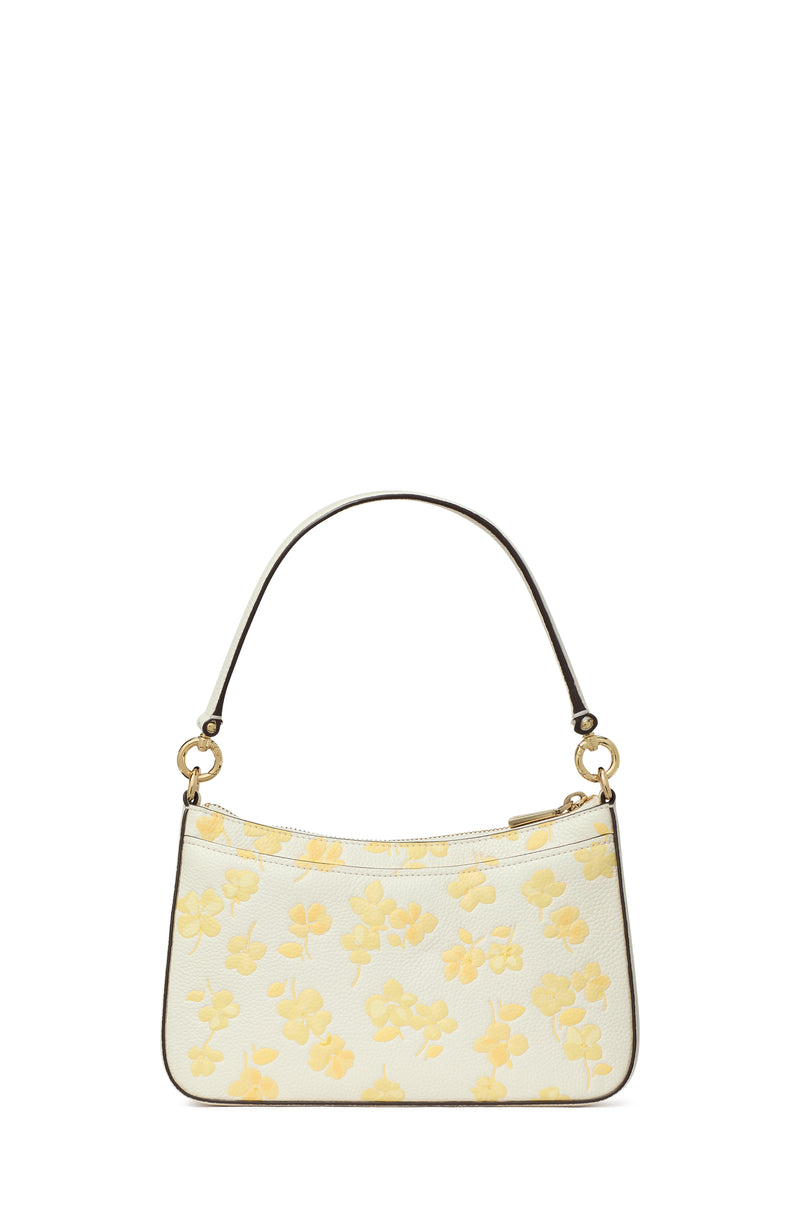 Kate Spade Hudson Spring Pansies Convertible Crossbody Handbag