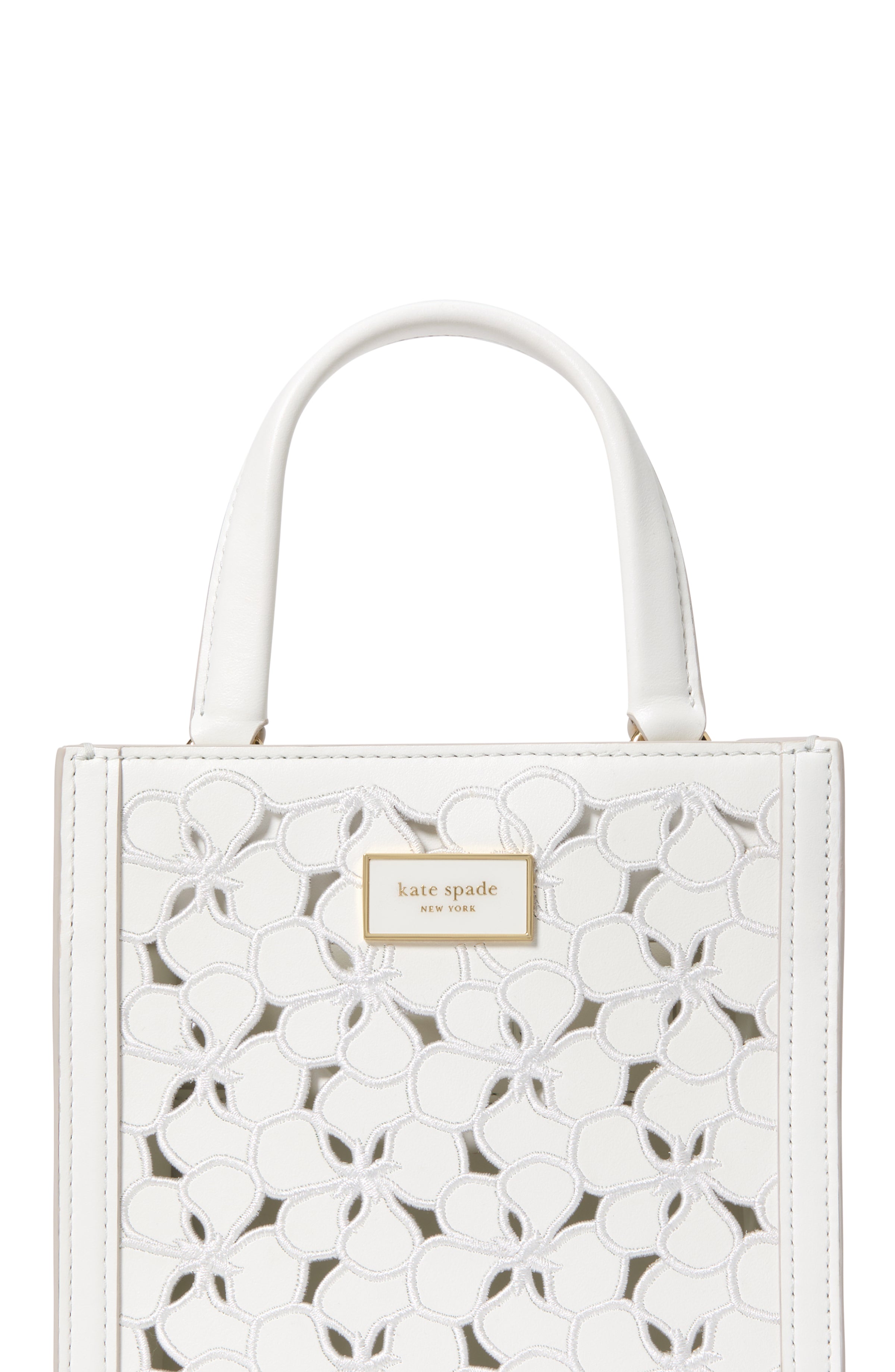 Kate Spade Manhattan Eyelet Mini Tote Handbag