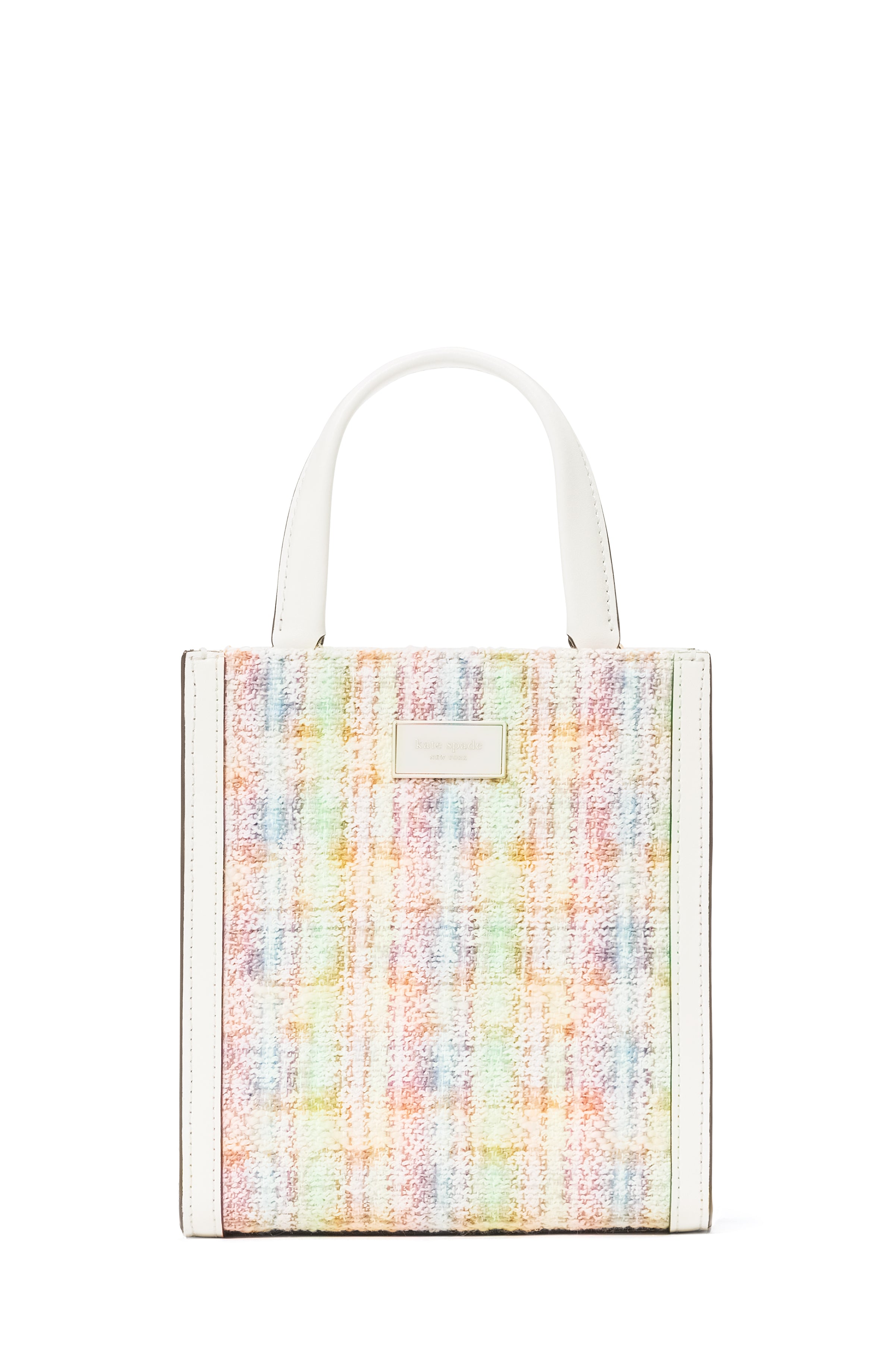 Kate Spade Manhattan Tweed Mini Tote Handbag